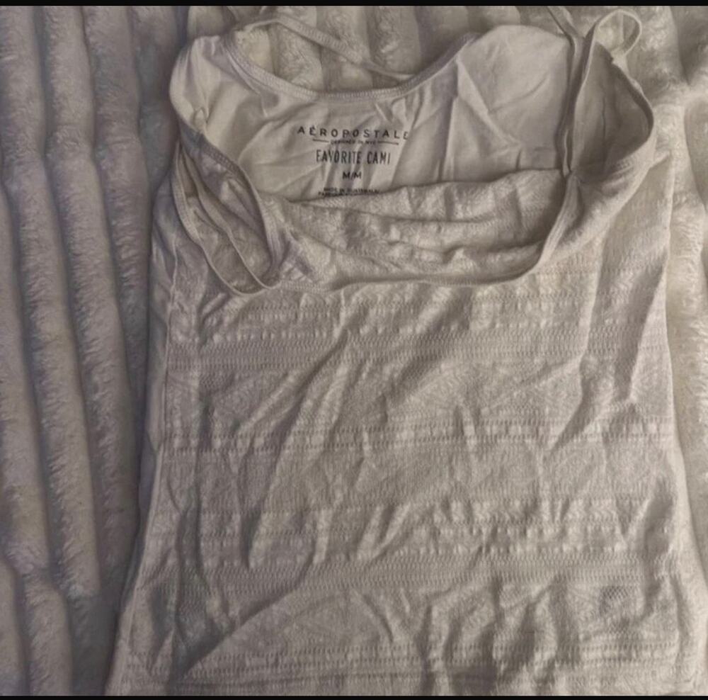 White Aeropastle Woman’s Tanktop Size M